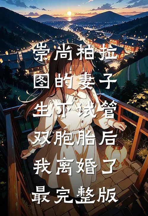 崇尚柏拉图的妻子生下试管双胞胎后，我离婚了最完整版