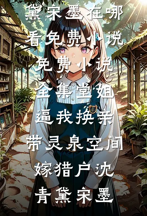堂姐逼我换亲，带灵泉空间嫁猎户沈青黛宋墨在哪看免费小说_免费小说全集堂姐逼我换亲，带灵泉空间嫁猎户(沈青黛宋墨)