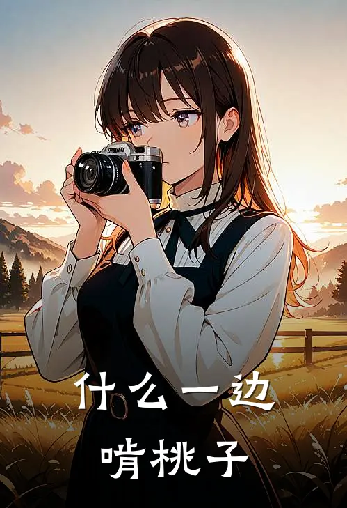 什么一边啃桃子