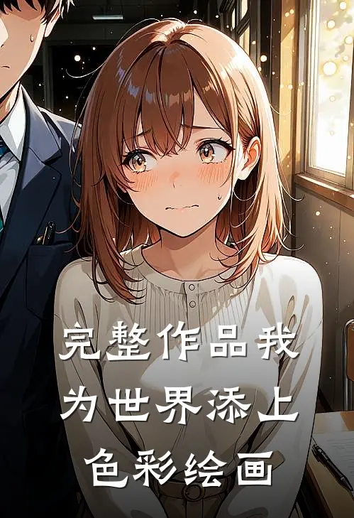 完整作品我为世界添上色彩绘画