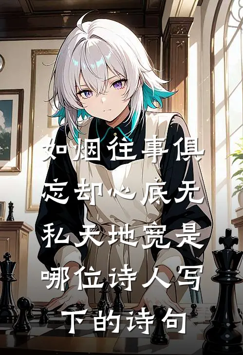 如烟往事俱忘却心底无私天地宽是哪位诗人写下的诗句