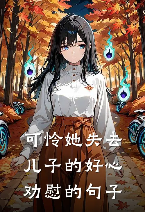 可怜她失去儿子的好心劝慰的句子