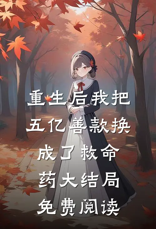 重生后我把五亿善款换成了救命药大结局免费阅读