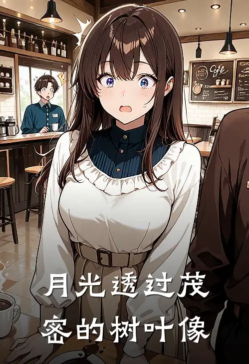 月光透过茂密的树叶像