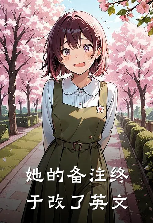 她的备注终于改了英文