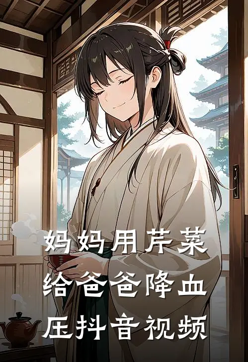 妈妈用芹菜给爸爸降血压抖音视频
