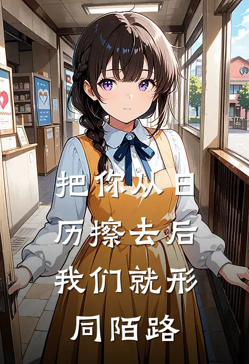 把你从日历擦去后，我们就形同陌路