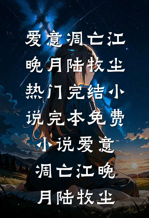 爱意凋亡(江晚月陆牧尘)热门完结小说_完本免费小说爱意凋亡(江晚月陆牧尘)