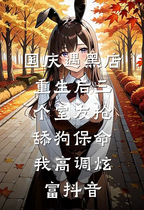 国庆遇黑店，重生后三个室友抢舔狗保命，我高调炫富抖音