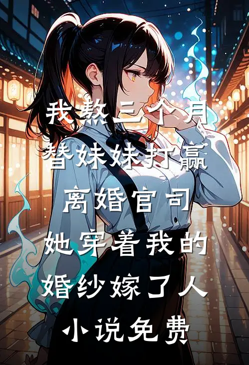 我熬三个月替妹妹打赢离婚官司，她穿着我的婚纱嫁了人小说免费