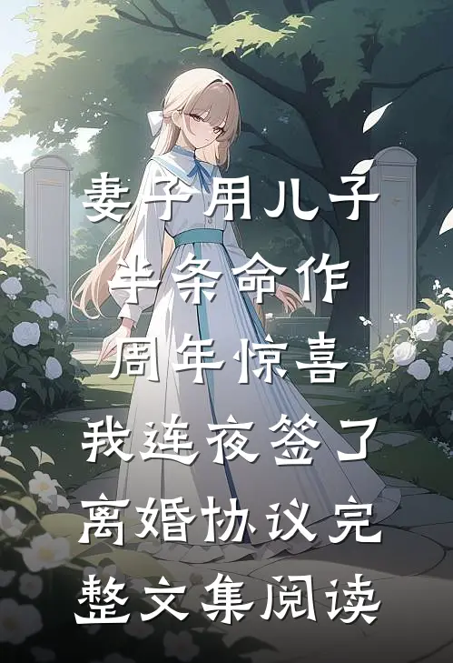 妻子用儿子半条命作周年惊喜，我连夜签了离婚协议完整文集阅读