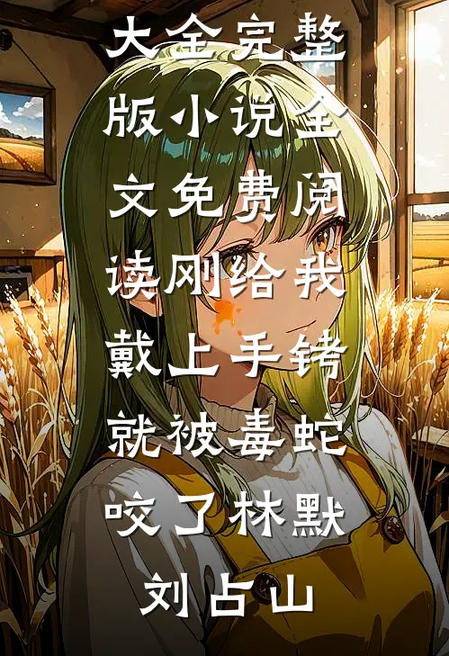 刚给我戴上手铐，就被毒蛇咬了林默刘占山完结小说大全_完整版小说全文免费阅读刚给我戴上手铐，就被毒蛇咬了(林默刘占山)