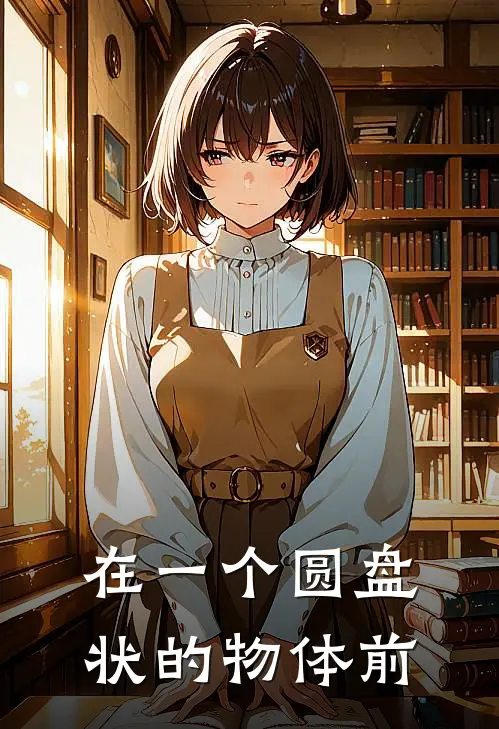 在一个圆盘状的物体前